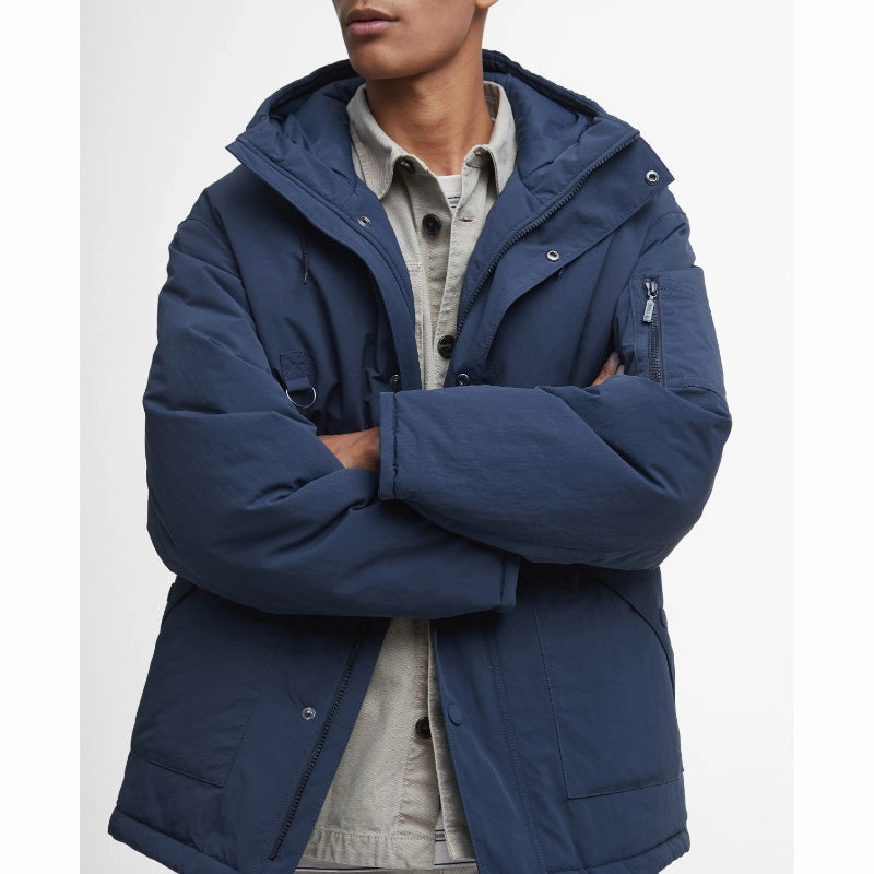 Barbour Shoreman Showerproof Mens Jacket - Navy Trending Hot Picks
