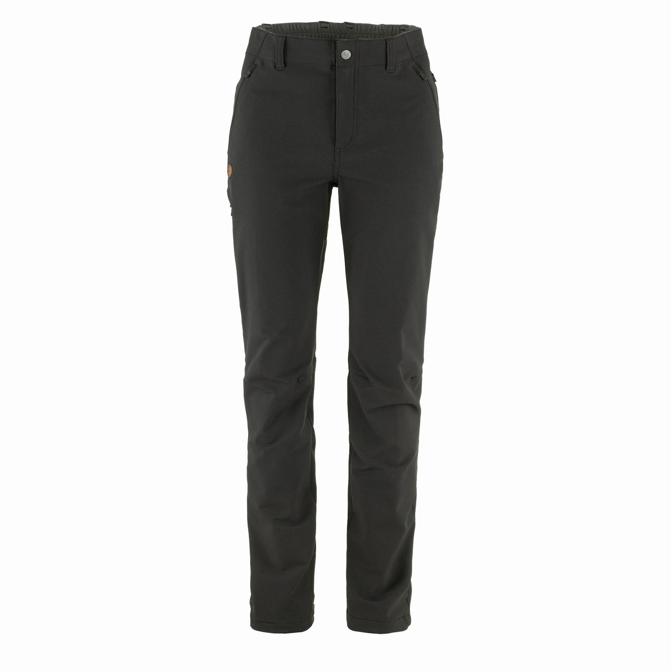 Fjallraven Womens Abisko Winter Stretch Short Leg Trousers Black Limited Stock Offer