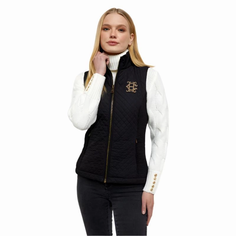 Hot Sale Frenzy Holland Cooper Cambridge Ladies Gilet - Black