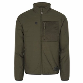 Clearance Blowout Seeland Celsius Heated Mens Jacket - Pine Green
