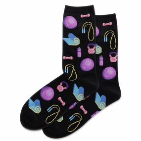 Limited Offer Alert Women'S Home Workout Crew Socks