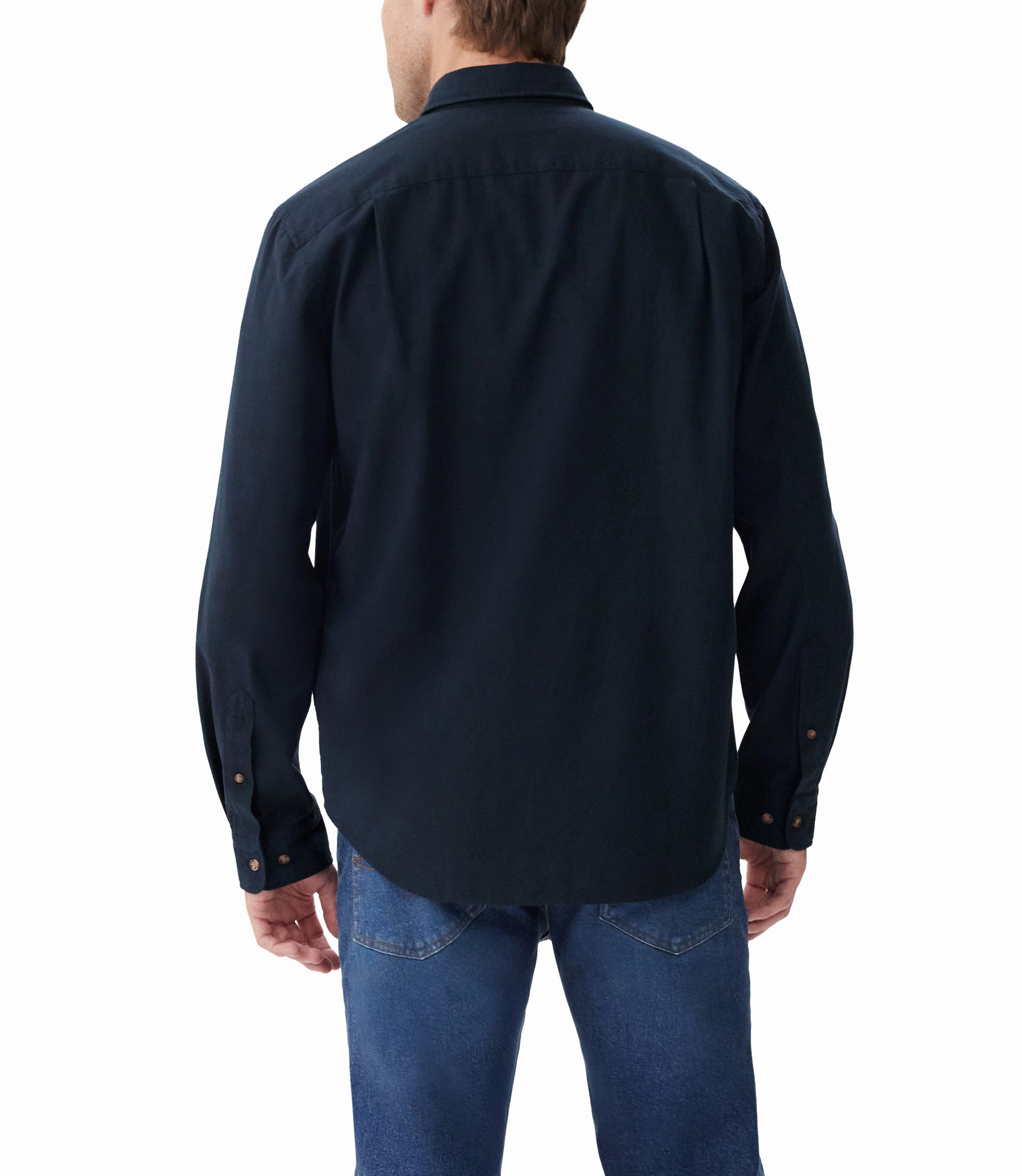 Clearance Alert Now Mega Sale Now R.M.Williams Classic Mens Shirt - Navy