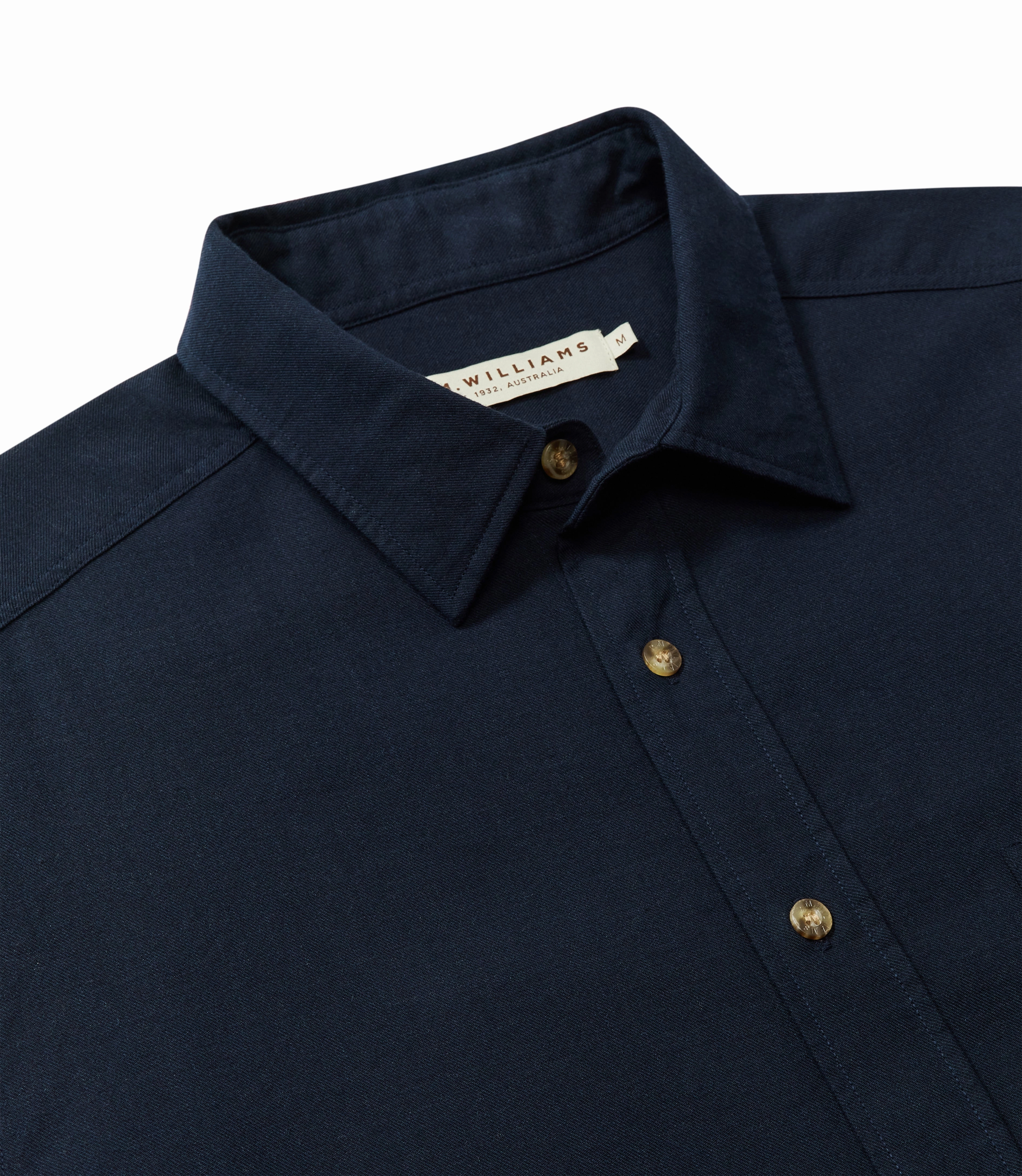 Trending Now Offer Best Price Today R.M.Williams Classic Mens Shirt - Navy