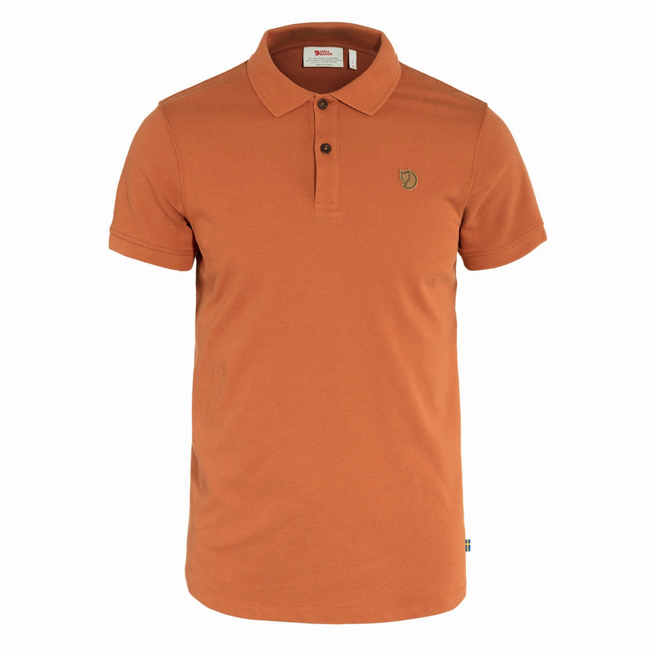 Fjallraven Ovik Polo Shirt Terracotta Brown Todays Steal