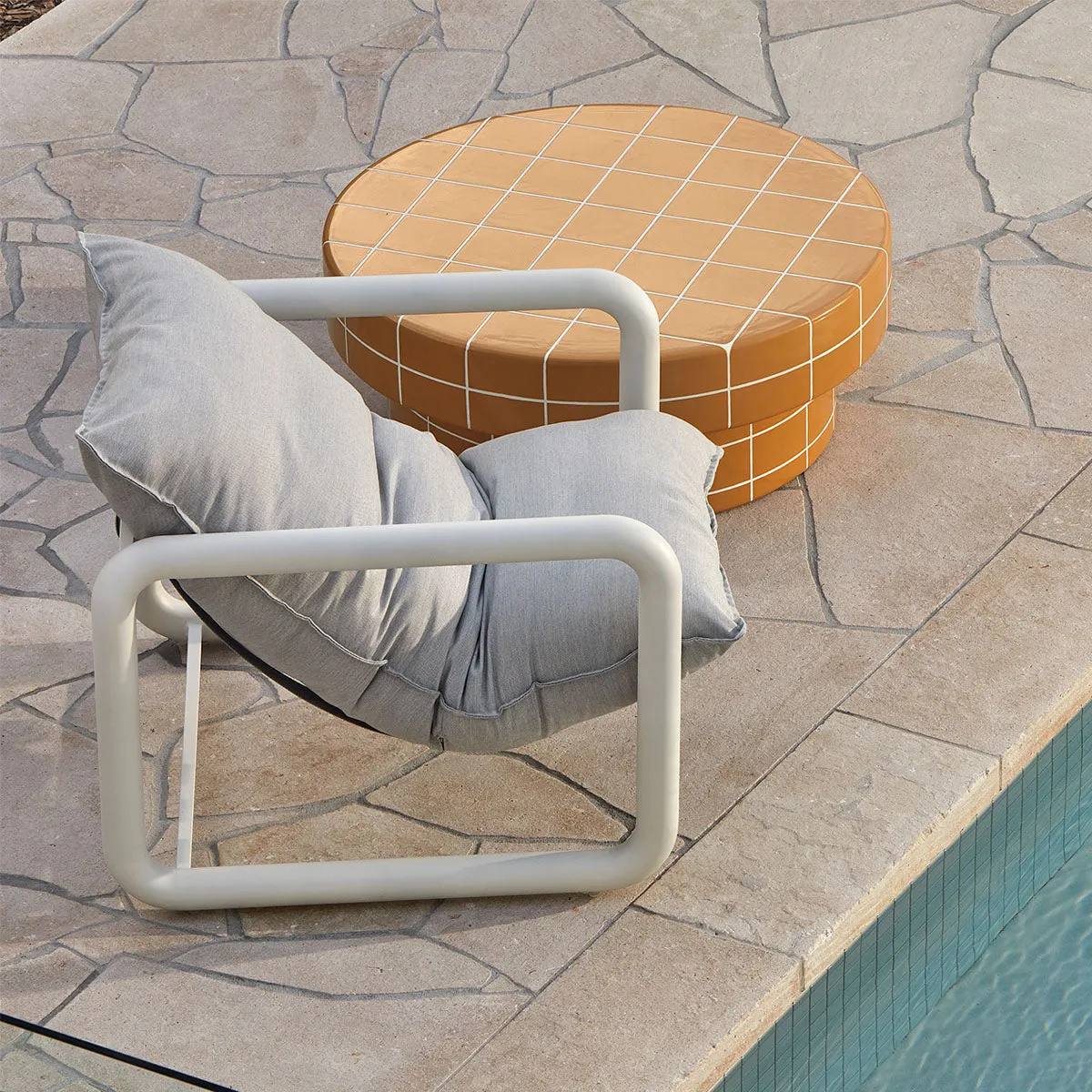 Frankie Outdoor Tube  Occasional Chair