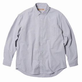 Big Hot Sale Frizmworks Og Oxford Oversized L/S Shirt Gray