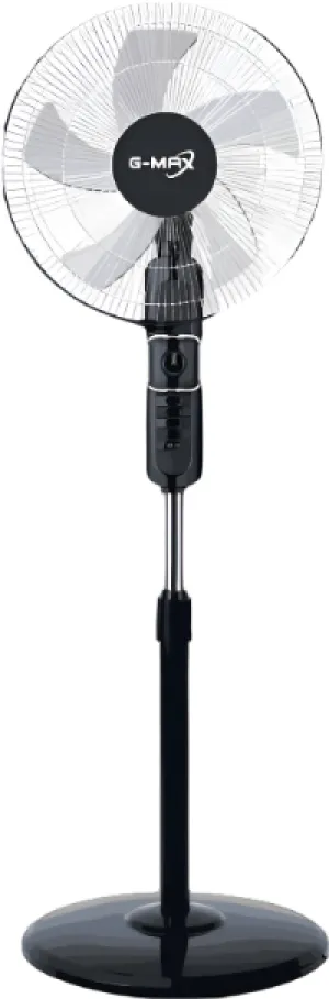 G-MAX Stand Fan 18Inch, Black