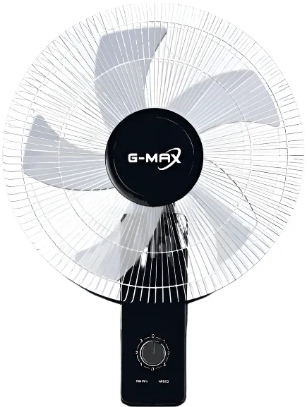 G-MAX Wall Fan 18Inch, Black