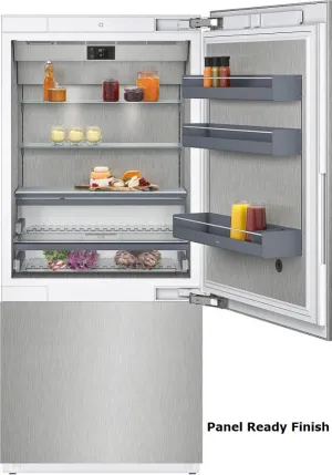 Gaggenau Vario 36" 400 Series Panel Ready Built-In Bottom Mount Freezer RB492705