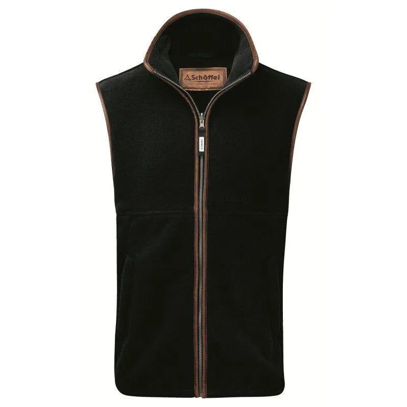 Schoffel Oakham Mens Fleece Gilet - Gunmetal Shop Now Save