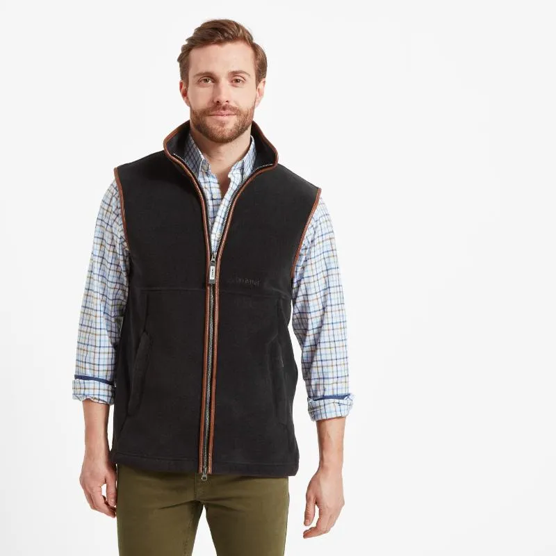 Schoffel Oakham Mens Fleece Gilet - Gunmetal Deal Frenzy Today Dont Miss This Steal