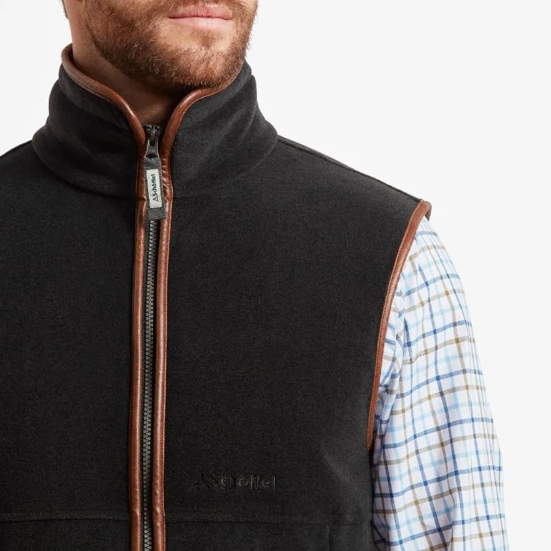 Sweet Deal Inside Flash Sale Alert Schoffel Oakham Mens Fleece Gilet - Gunmetal