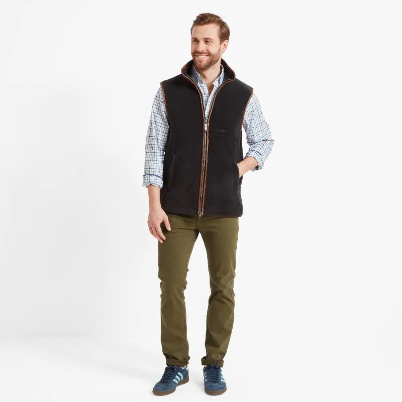 Schoffel Oakham Mens Fleece Gilet - Gunmetal Last Chance Steal Flash Discount Today
