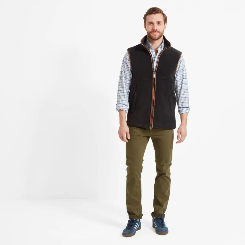 Schoffel Oakham Mens Fleece Gilet - Gunmetal Special Occasion Discount