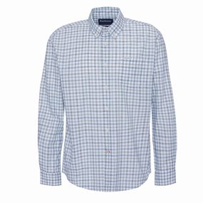 Dont Miss This Steal Barbour Ravenfield Checked Regular Fit Shirt Navy