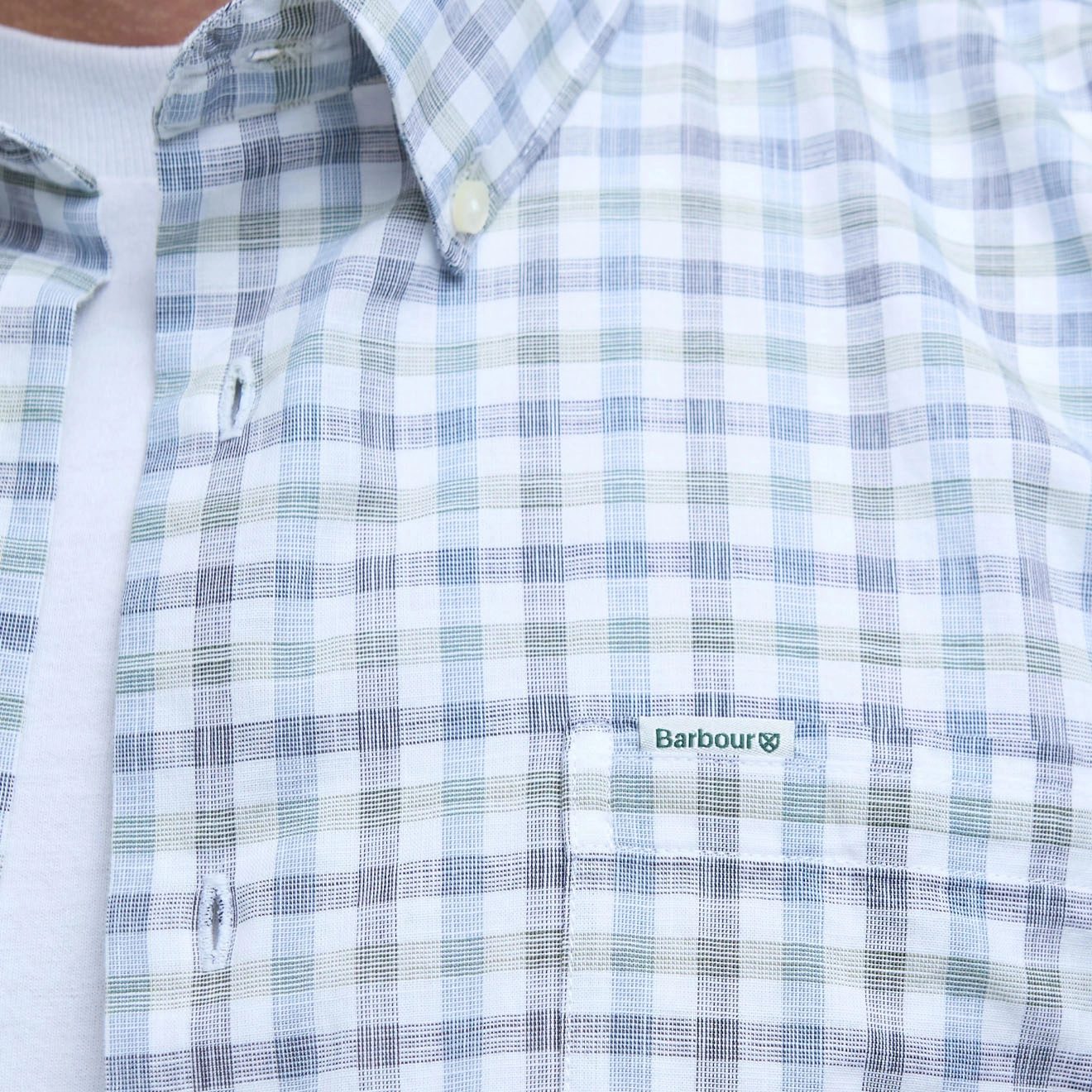 Barbour Ravenfield Checked Regular Fit Shirt Navy Last Chance Steal Online Exclusive Deal