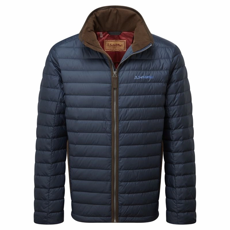 Schoffel Mens Hallaton Down Jacket - True Navy MustHave Steals Dont Miss Out