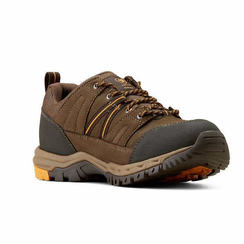 Ariat Skyline Summit Low Waterproof Mens Shoe - Coffee Big Hot Sale Shop Smart Save