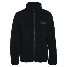 Barbour Dale Mens Fleece Jacket - Black Carbon Limited Time Hot Deal