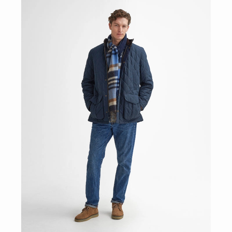 Todays Trending Deals Barbour Lydford Quilted Mens Jacket - Navy