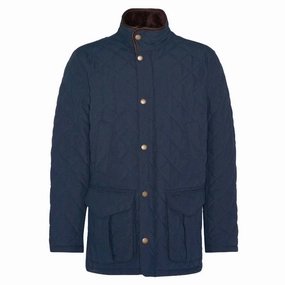 Barbour Lydford Quilted Mens Jacket - Navy Last Chance Steal Shop Todays Picks