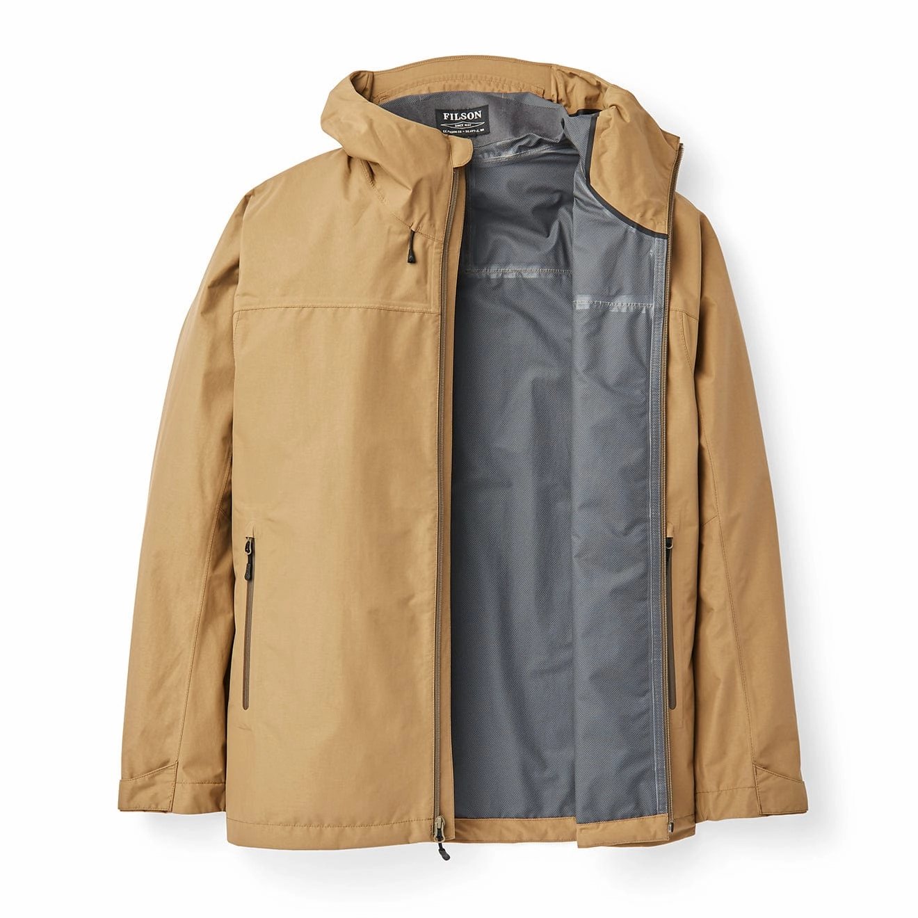 Gift Ideas Galore Filson Swiftwater Rain Jacket Dark Tan