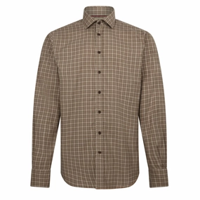 Online Deal Frenzy MustHave Clearance James Purdey Purdey Fit Grouse Moor Shirt Bracken