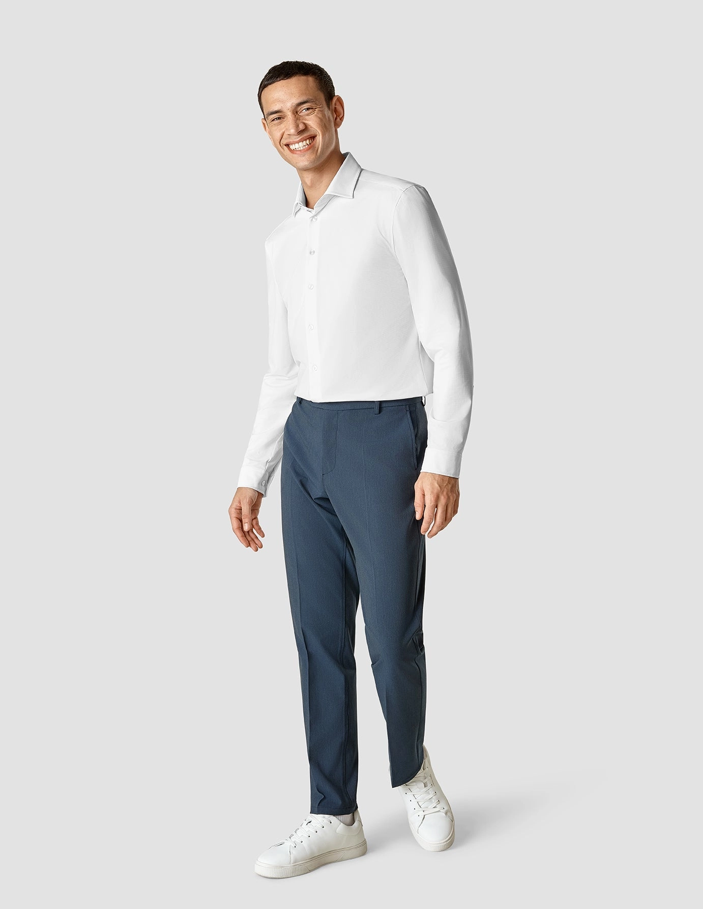 Clearance Savings Now Travel Shirt White Regular