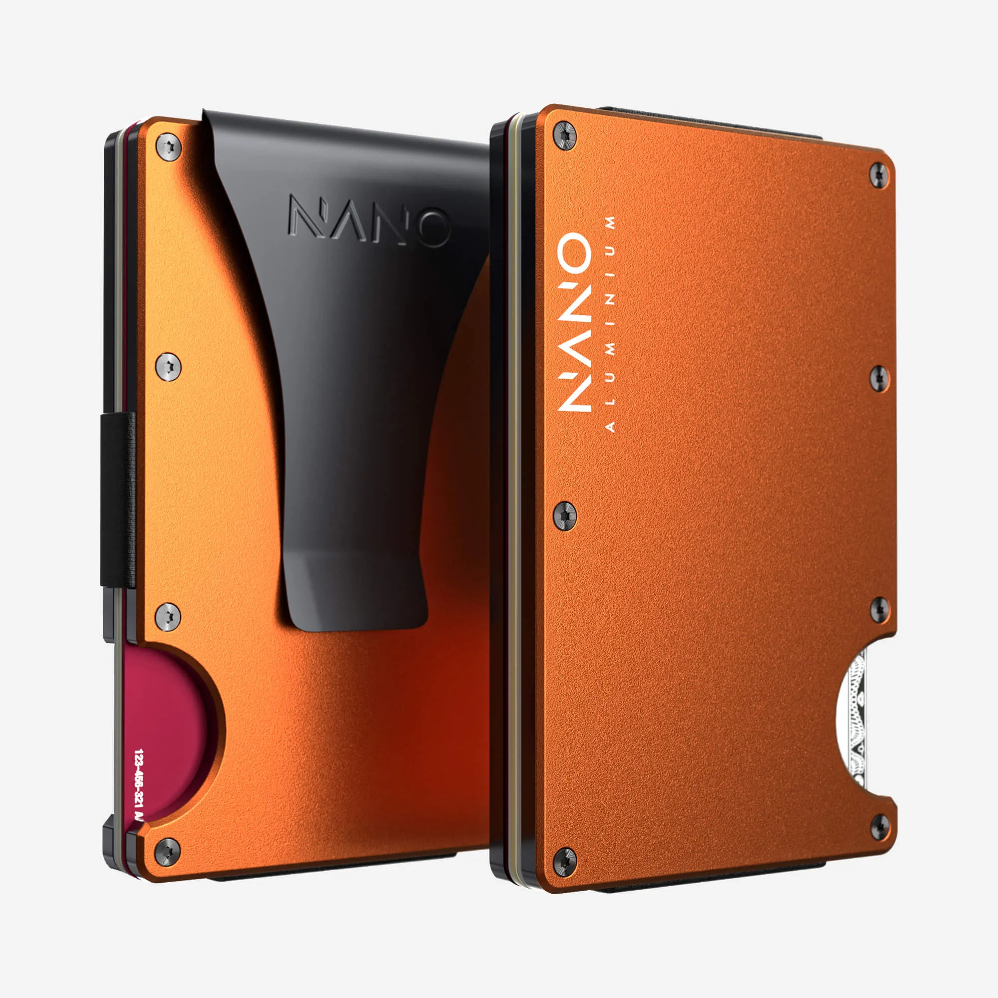 Todays Hot Savings Deal of the Day Money Clip Wallet (Ventura Orange)