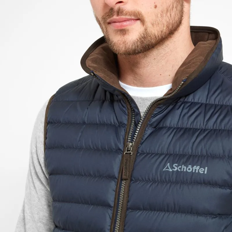 Sale Ending Soon Schoffel Bowden Down Mens Gilet - True Navy
