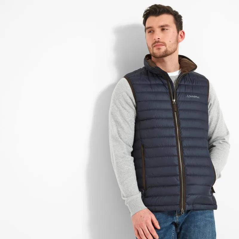 Hot Pick Online Schoffel Bowden Down Mens Gilet - True Navy