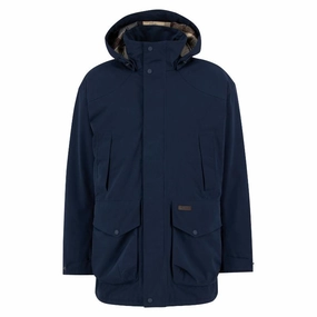 Barbour Farlam Mens Waterproof Jacket - Navy Last Chance Offer