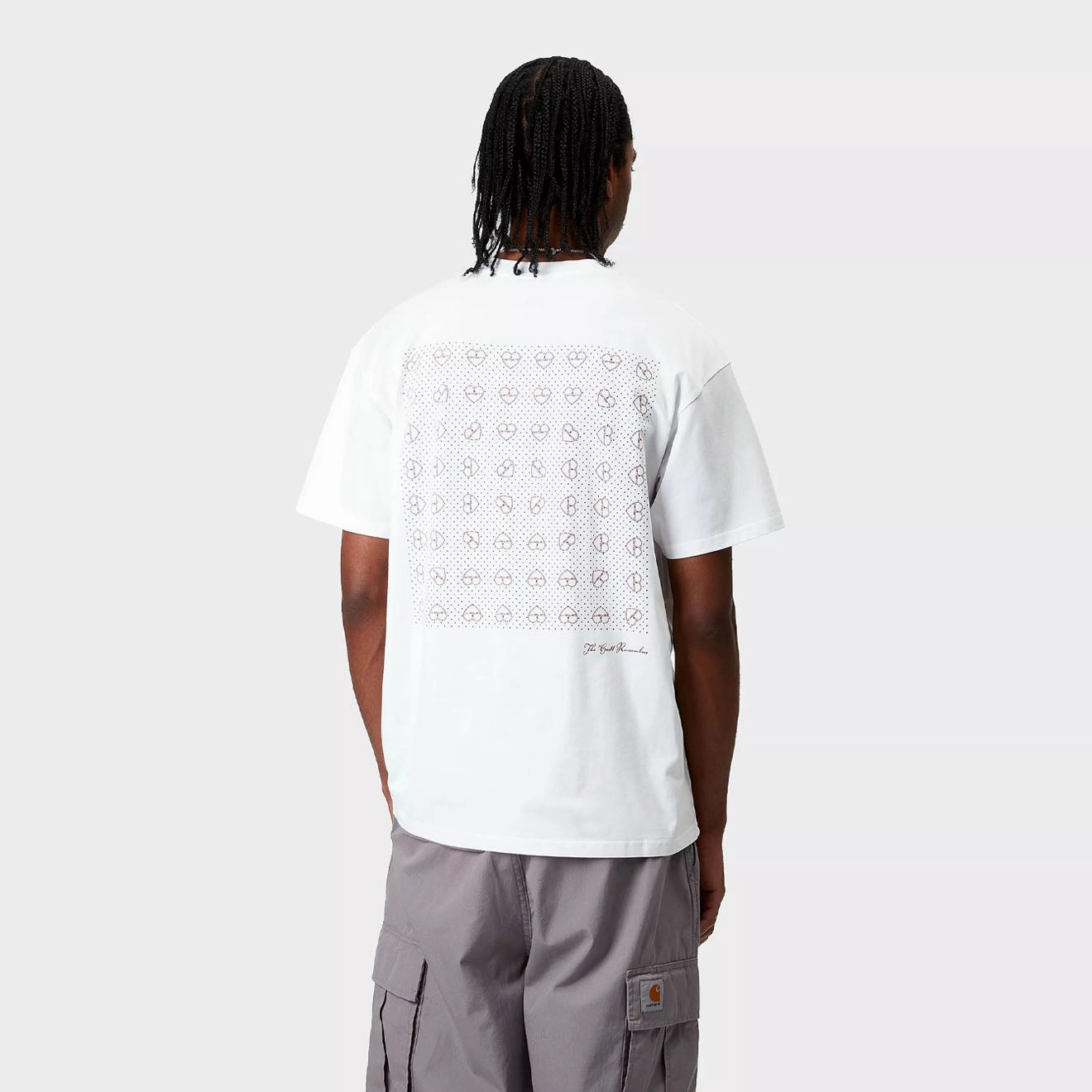 Shop Now Save Special Price Today Carhartt Wip S/S Furoshiki T-Shirt White / Red