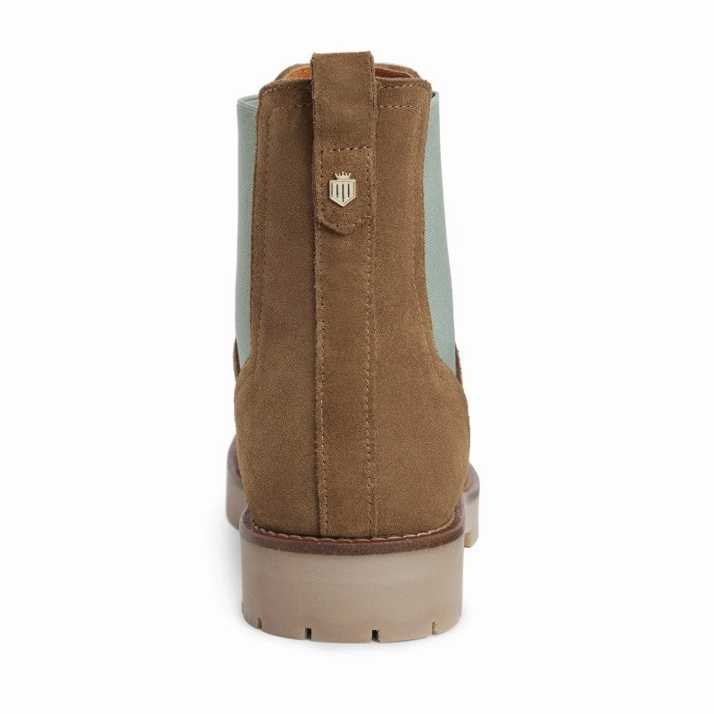 Fairfax & Favor Summer Boudica Ladies Boot - Tan/Mint Exclusive Deal Inside Exclusive Savings Event