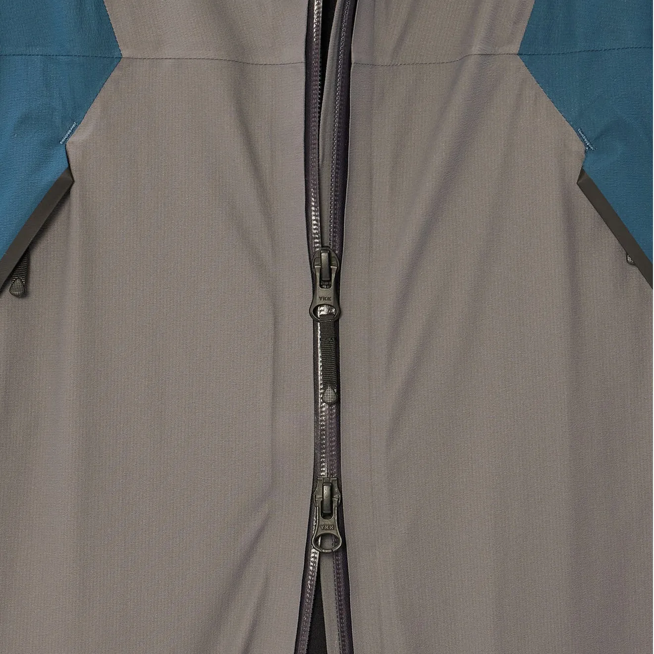 Goldwin Pertex Shieldair Mountaineering Jacket Focus Gray / Navy Blue Clearance Savings Now Shop Grab Now