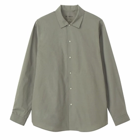 Daily Clearance Deal Dont Miss This Deal Goldwin Cotton Bamboo Shirt Olive Drab
