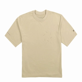 Goldwin Graphic T-Shirt Oak Beige Big Sale Today Clearance Blowout