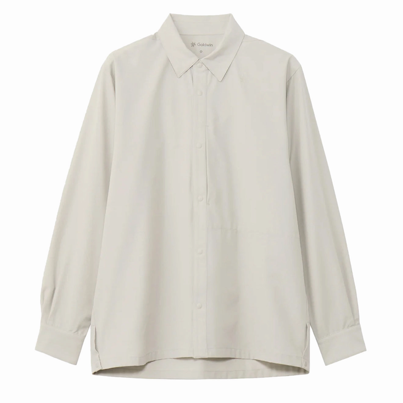 Goldwin Karami Woven Hike Shirt Sand Stone Limited Edition Offer