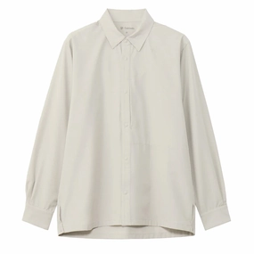 Goldwin Karami Woven Hike Shirt Sand Stone Grab the Deal Now Save More Now