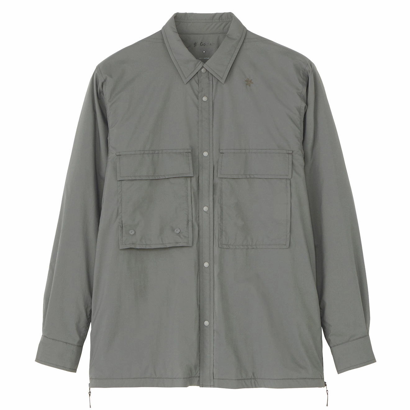 Hot Clearance Now Trending Now Discount Goldwin Pertex Double Cloth Field Warm Shirt Shadow Gray