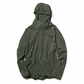 Sweet Deal Today Goldwin Pullover Floating Wind Shell Hoodie Olive Drab