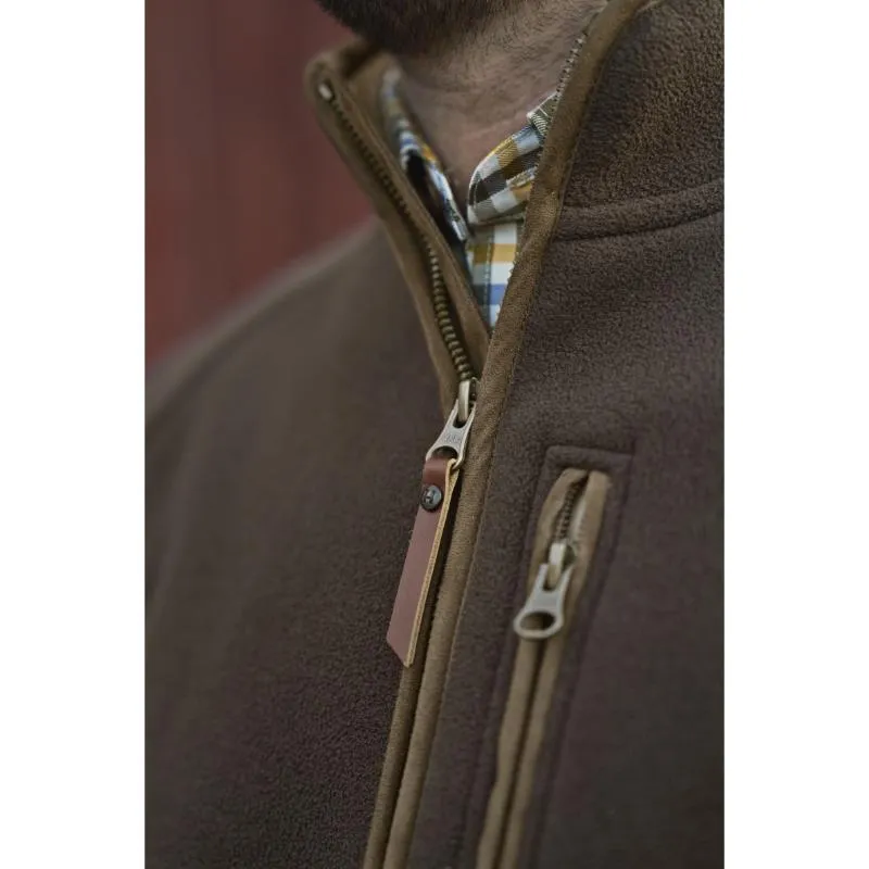 Harkila Sandhem Sherpa Mens Fleece Jacket - Demitasse Brown MustHave Deal Shop Grab Now