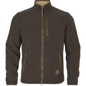 Shop Grab Now Harkila Sandhem Sherpa Mens Fleece Jacket - Demitasse Brown