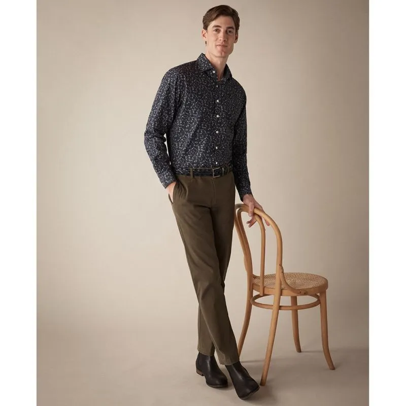 Shop Today Save Limited Stock Offer Rodd & Gunn Edgars Road Mens Trousers - Forest