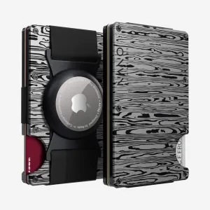 Airtag Cash Strap Wallet (Platinum Silver) Mega Sale Now
