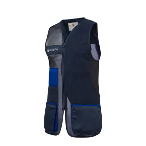 Beretta Uniform Pro 20.20 Sx Shooting Vest Left Hand Blue Eclipse / Blue Royal Grab It Now