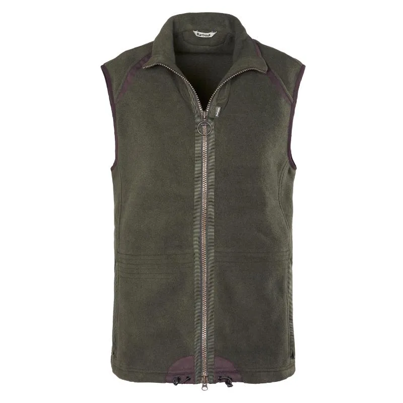 Barbour Langdale Mens Fleece Gilet - Olive Hot Pick Online