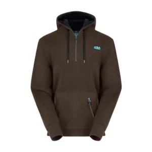 Ridgeline Ballistic Mens Fleece Hoodie - Bark Hot Pick Sale