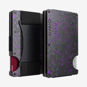 Cash Strap Wallet (Nero/Viola) Todays Trending Deals Limited Edition Offer