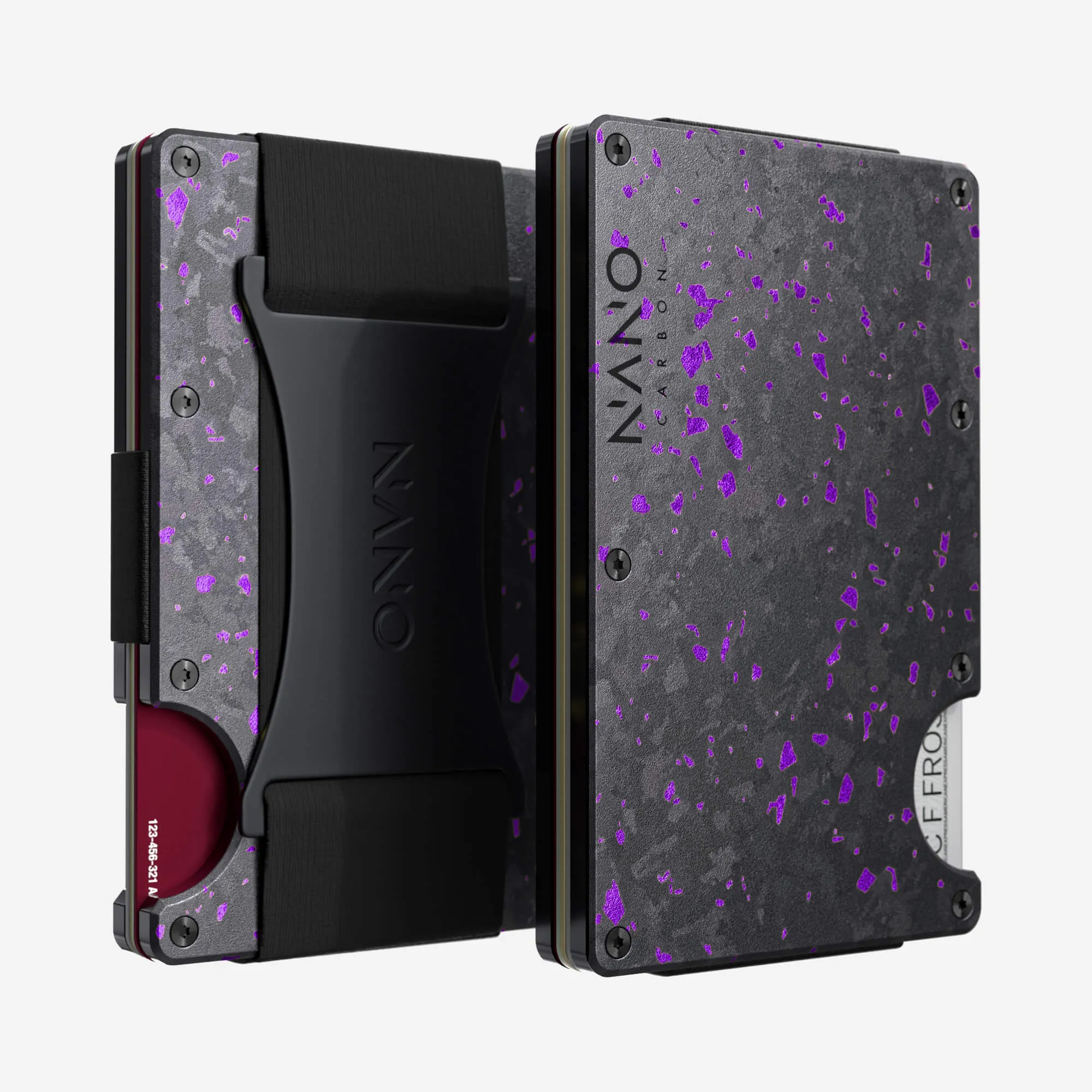 Cash Strap Wallet (Nero/Viola) Hot Deal Alert